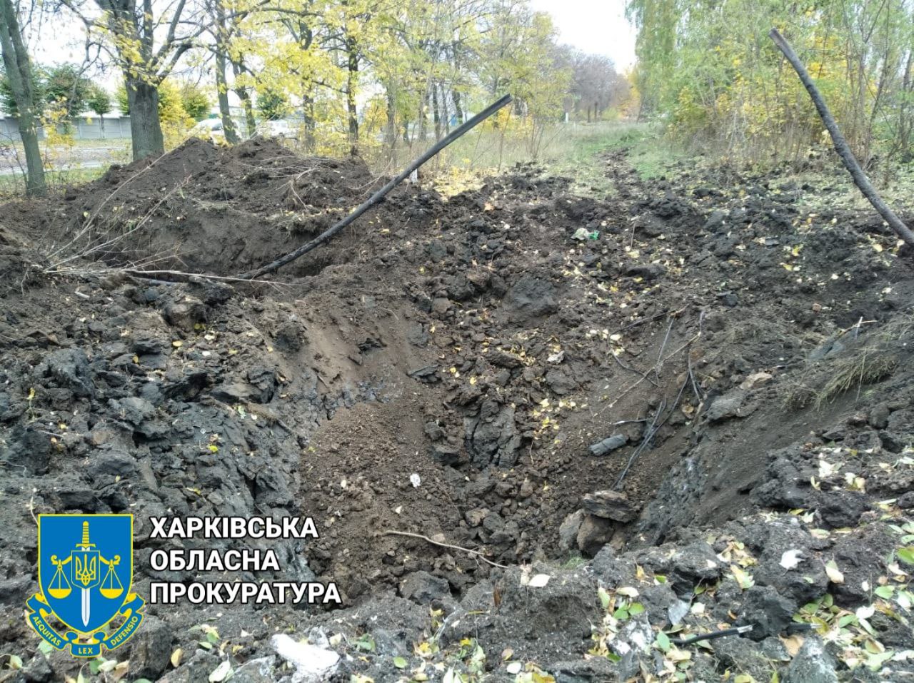 РФ ударила ракетами по Куп'янську: утворилася вирва глибиною 7 метрів