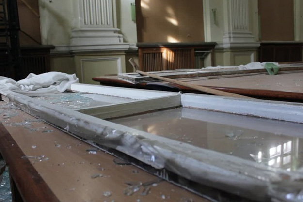 У Харкові постраждала від обстрілів бібліотека Короленка