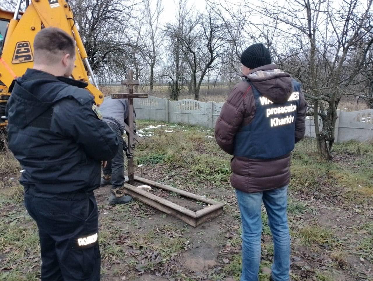 В Харьковской области нашли останки взрослых и детей, погибших от бомбардировок с самолетов