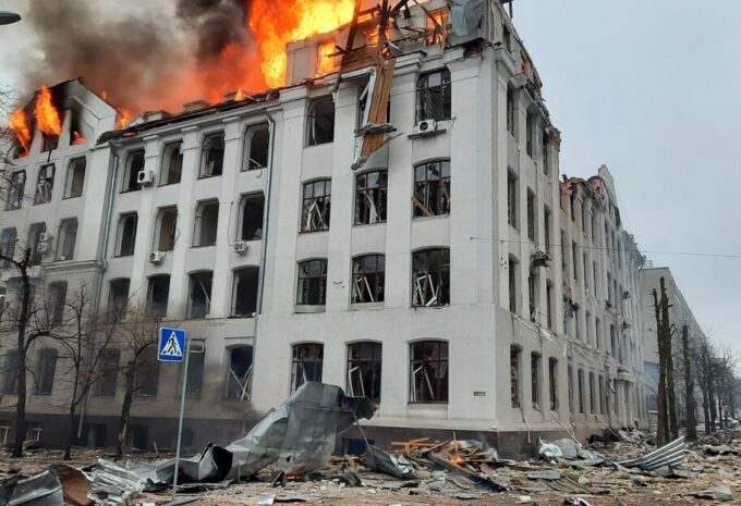 Російські обстріли зруйнували 25% будівель Харківського національного університету