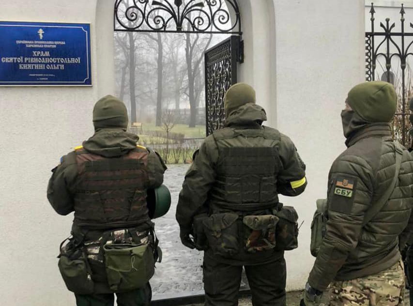 Харківська єпархія прокоментувала прихід СБУ до своїх храмів