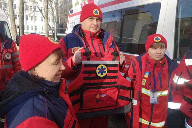 Харків отримав дитячі бронежилети