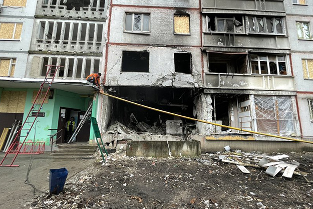 В Харькове восстановят дом, который пережил больше 20 прилетов (фото)