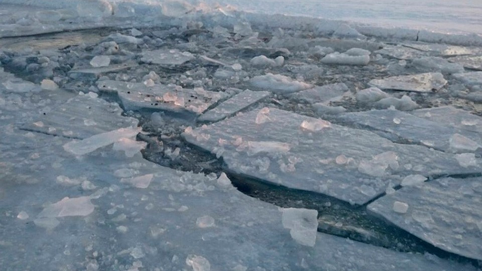 В Харькове подросток провалился под лед