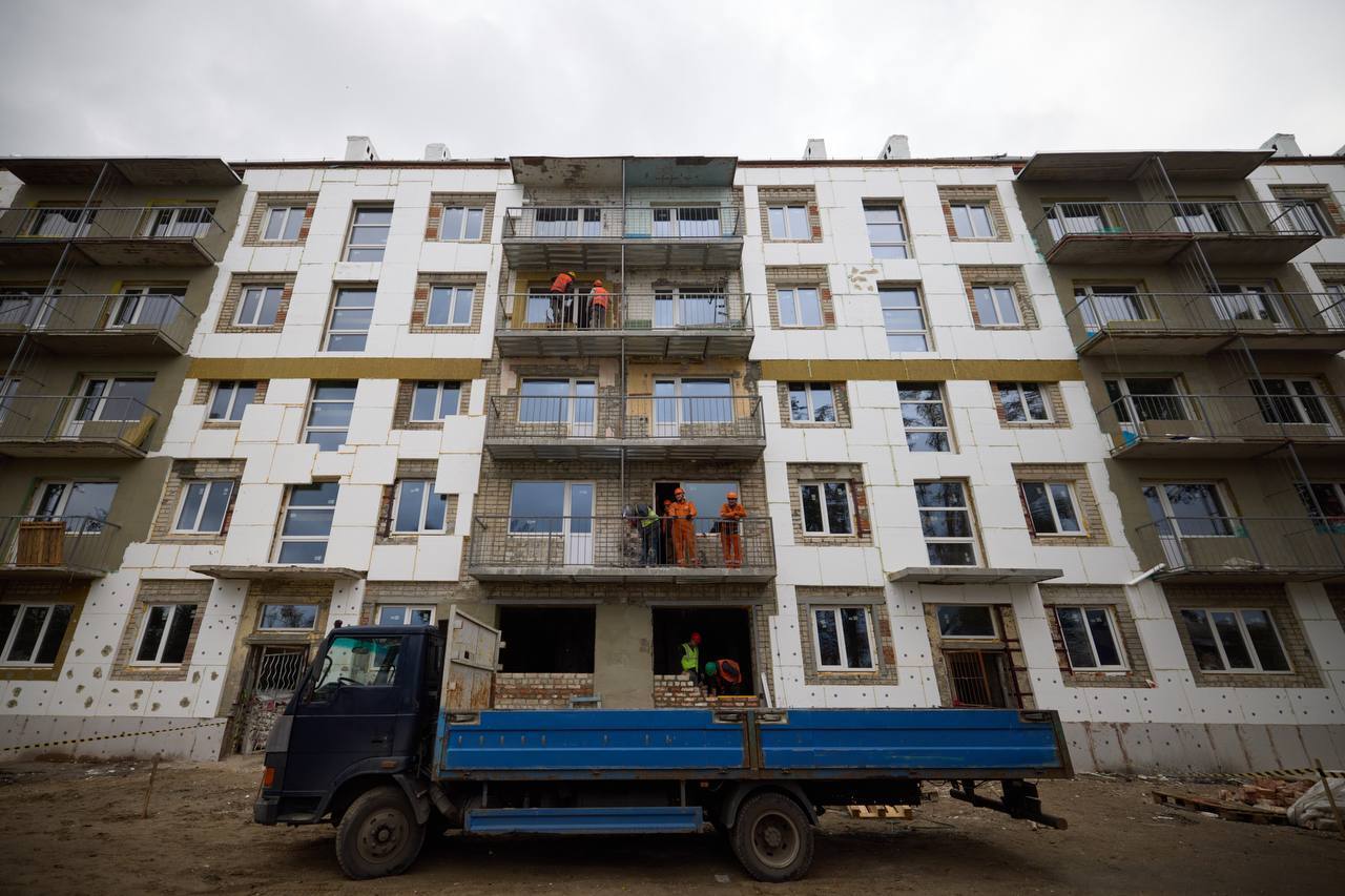 У Харкові минулого року відновили 135 будинків