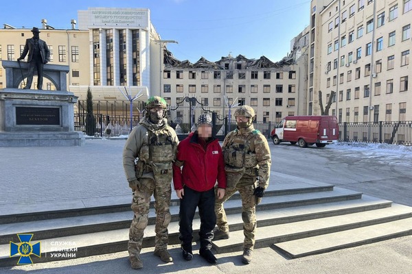 У Харкові затримано коригувальника, який навів російські ракети на виш і житловий будинок у центрі