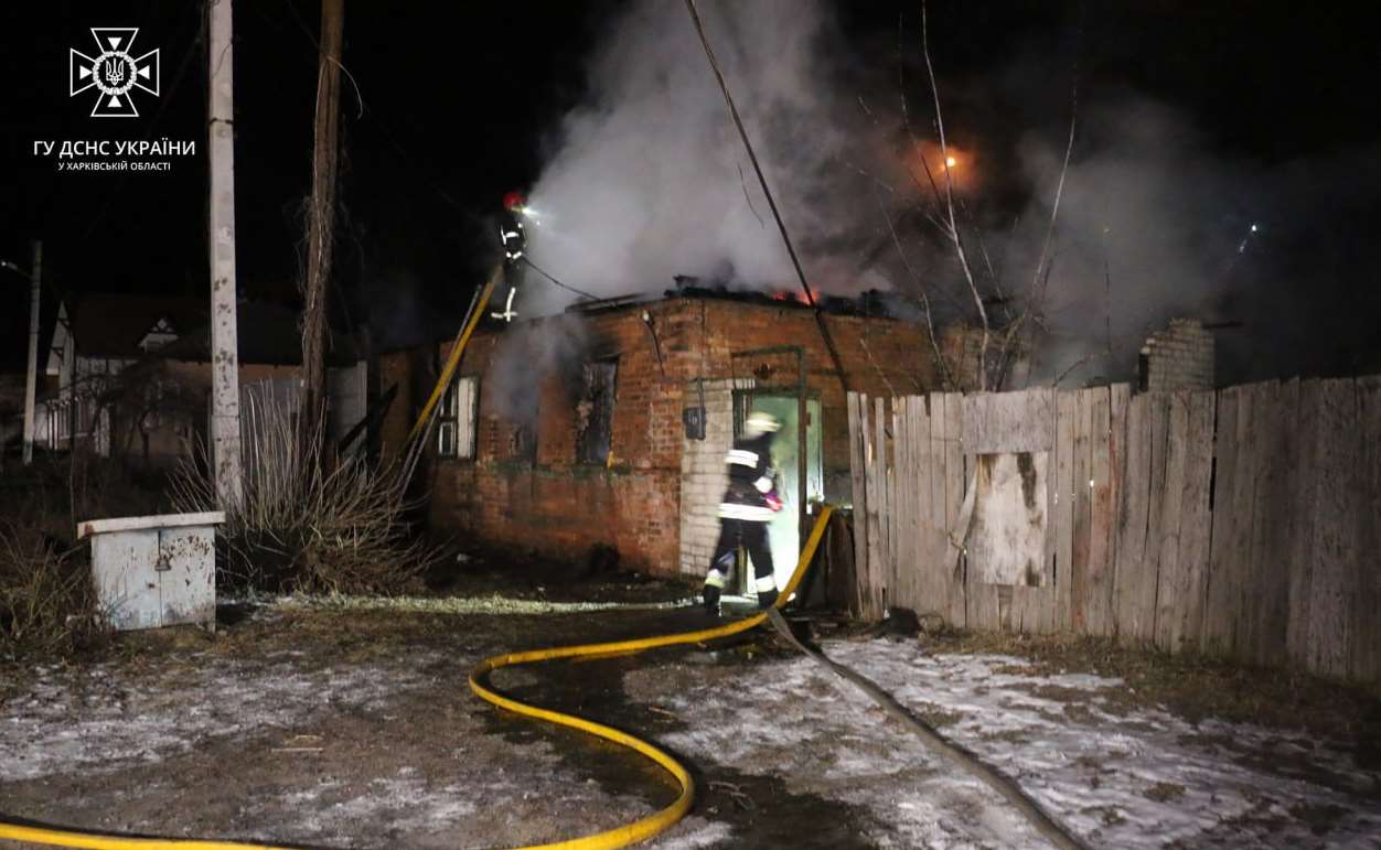В Харькове на пожаре погибли три человека