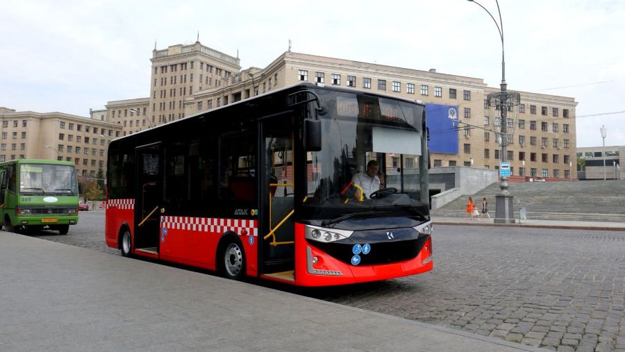 Карта автобусних маршрутів у Харкові на час блекауту