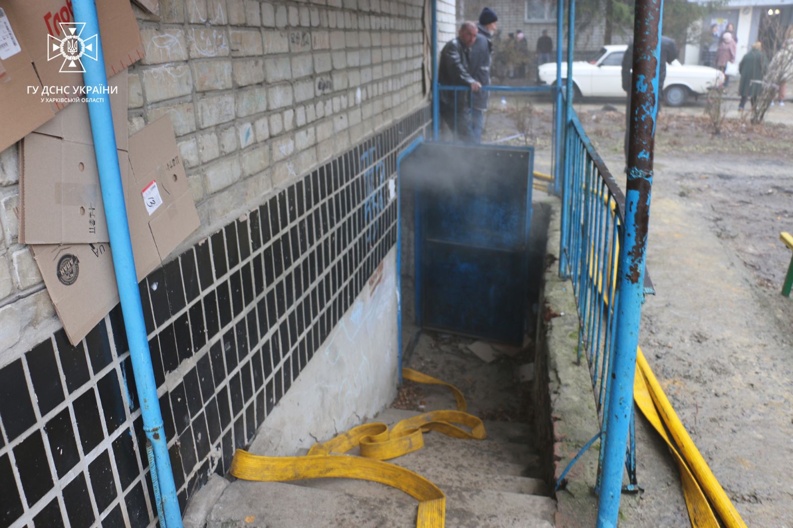 В Харькове - пожар в подвале многоэтажки, есть погибшие