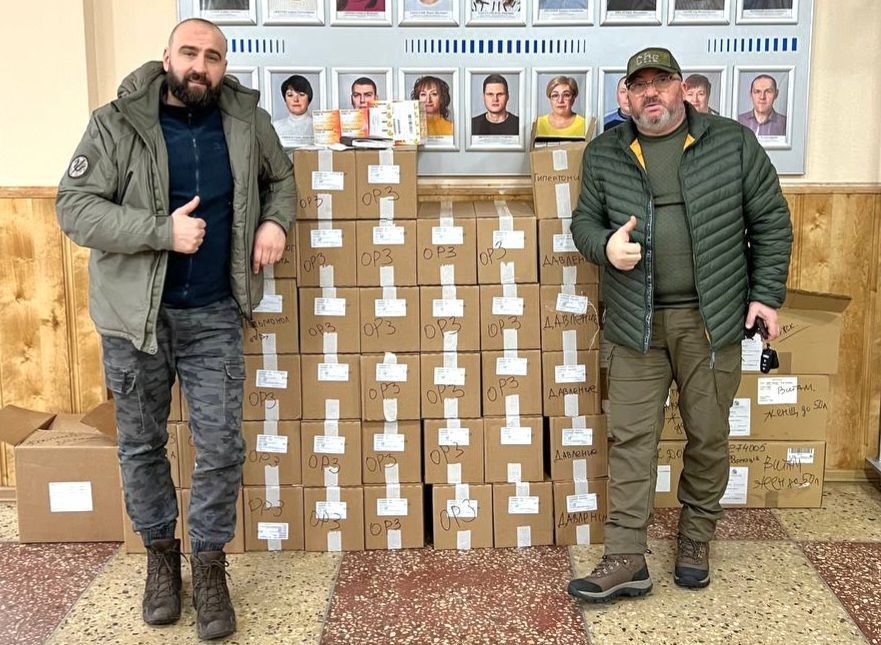 Гуманитарный хаб Харьковской ТЭЦ-5 получил новую партию медицинского оборудования из Нюрнберга