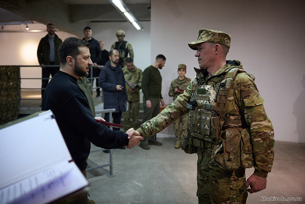 Зеленський провів у Харкові нараду та відвідав госпіталь