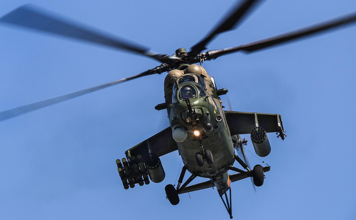 РФ ударила с вертолетов по селу в Харьковской области