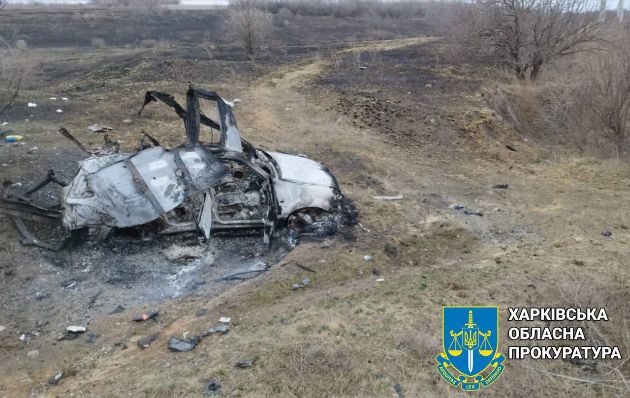 На Харківщині машина наїхала на міну: є жертви
