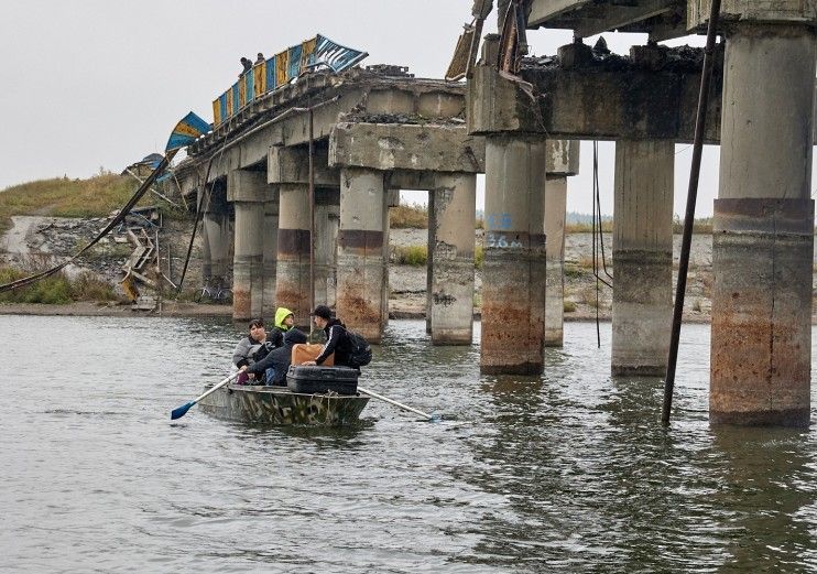 Міст у Старому Салтові робитимуть вже після війни