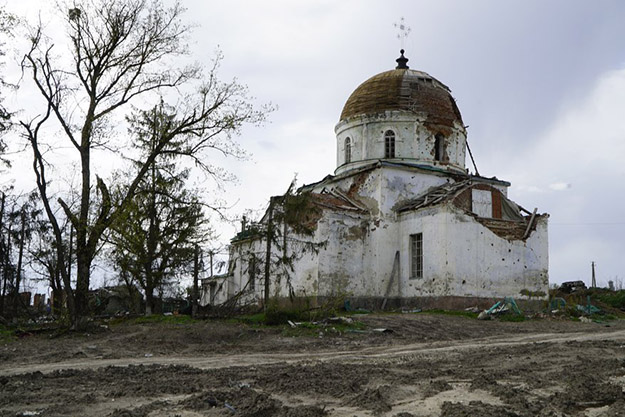 Як виглядає храм у Харківській області, в якому у росіян був госпіталь: фото