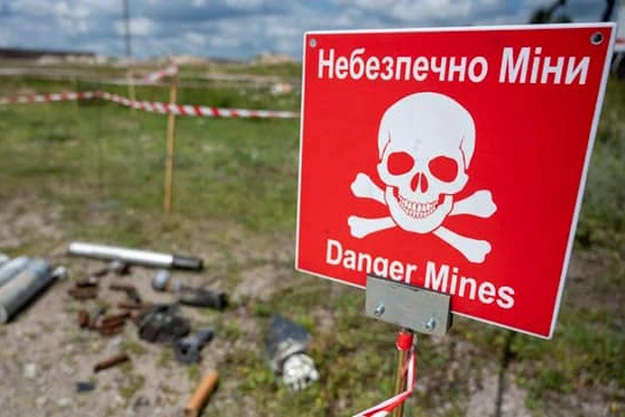У Харківській області знайшли рекордну кількість мін на невеликій ділянці