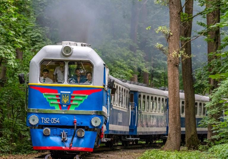 В Харькове возобновляет работу Детская железная дорога