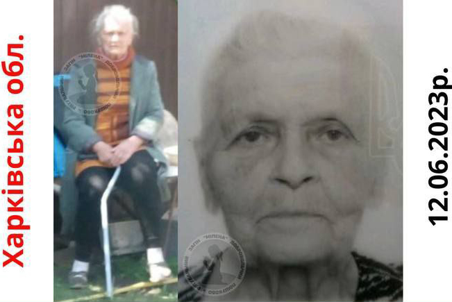 В Харьковской области пропала бабушка с амнезией (фото)