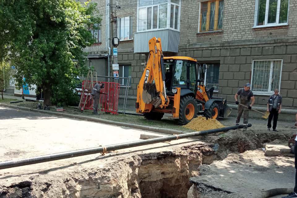 В Харькове проложили полиэтиленовый газопровод