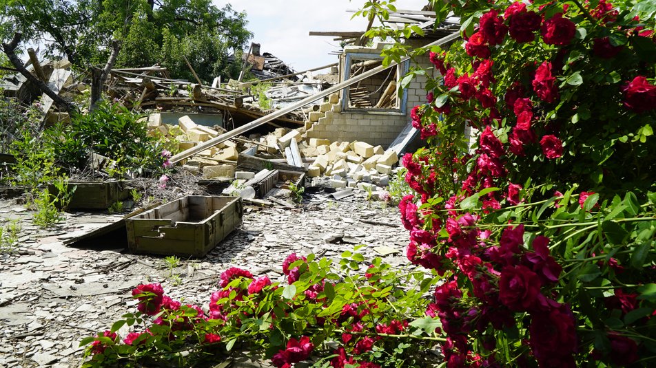 Россияне стерли с лица земли село в Харьковской области (фото)