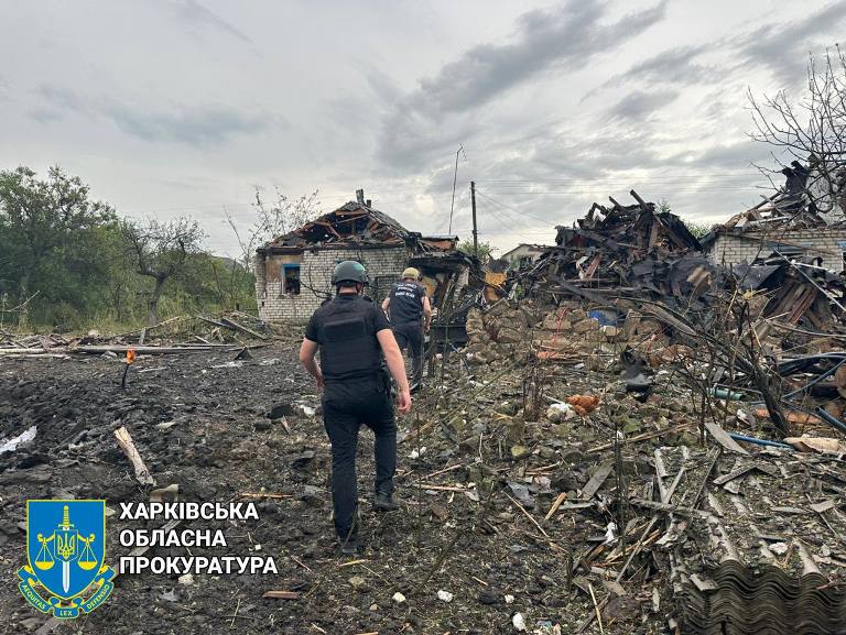 РФ двічі за день вдарила по Харківській області авіабомбами