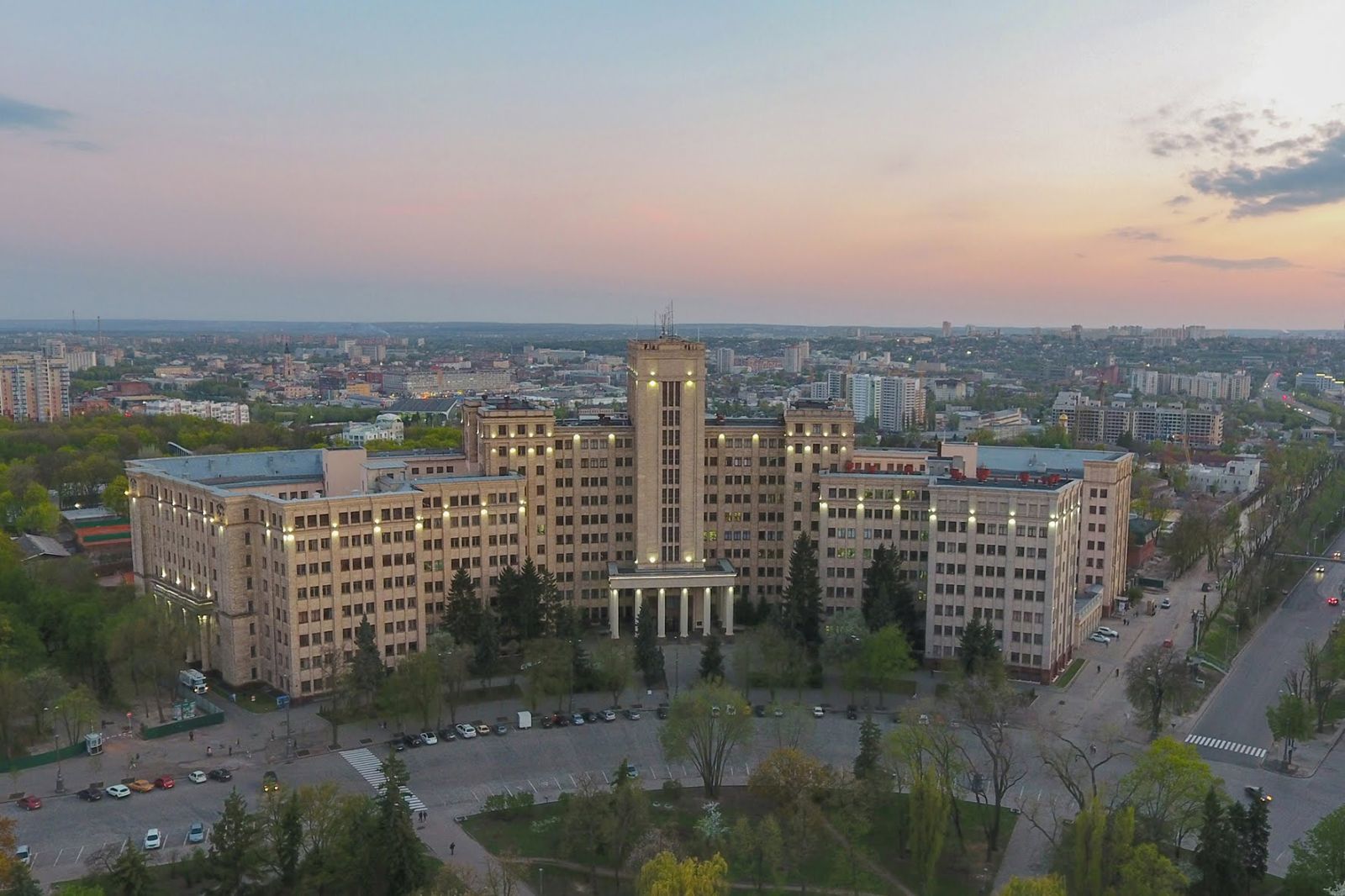50 летучих мышей застряли  в оконном проеме Харьковского национального университета (видео)