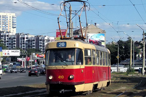 В Харькове завтра трамвай меняет маршрут