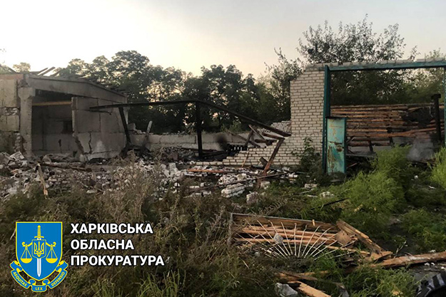 "Шахеды" разрушили сельхозпредприятие в Харьковской области (фото)