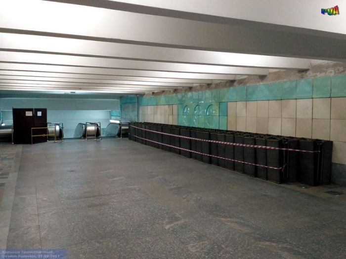 Перехід між лініями харківського метро закрили до кінця року