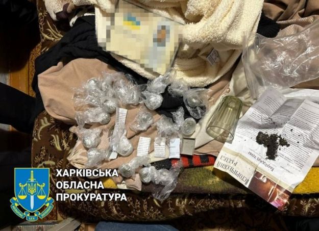 Житель Харківської області втягнув у розповсюдження наркотиків сім'ю