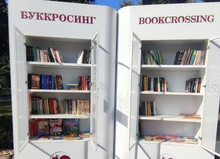 Харьковчане спасли разоренный шкаф буккроссинга (фото)