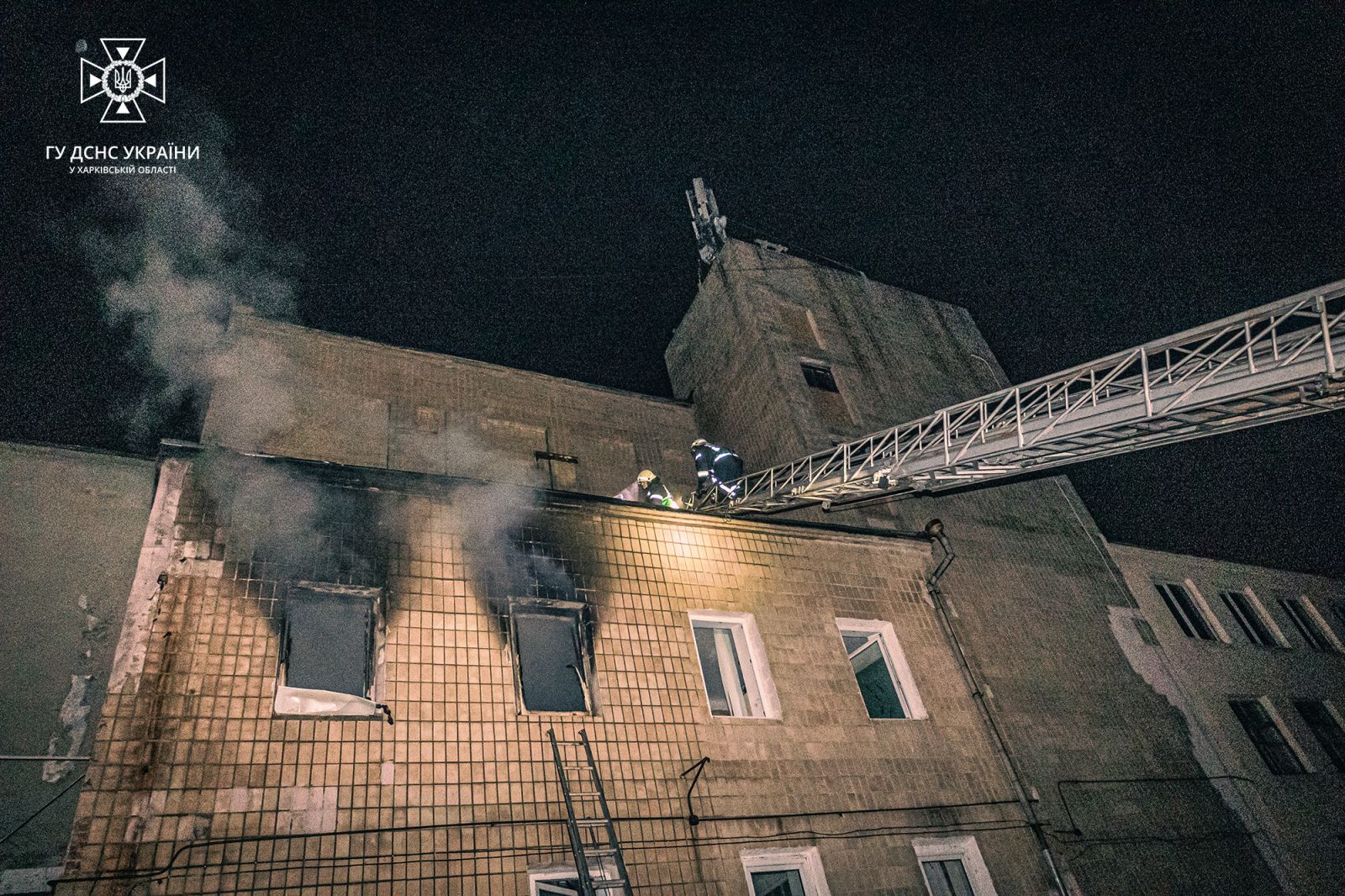 Театр музкомедии горел в Харькове (фото)