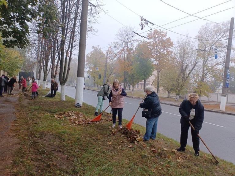 350 харків'ян вирушили мести вулиці: фото