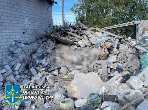 Росіяни вбили авіабомбою сім'ю в Харківській області