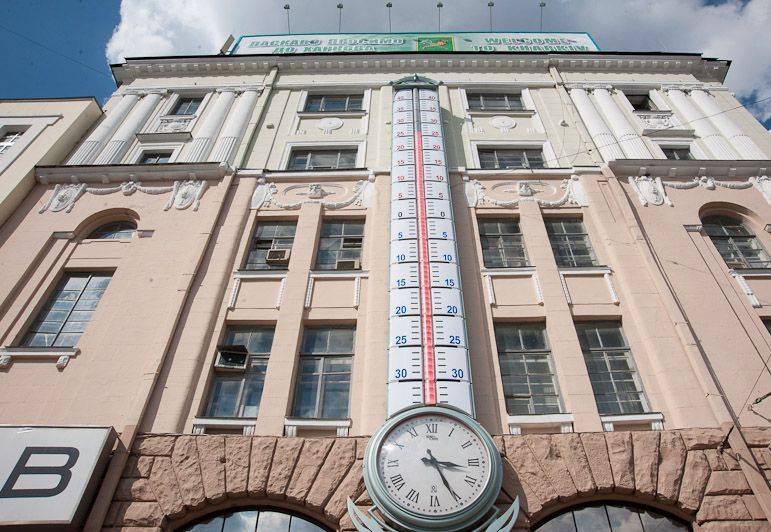 В Харькове - температурный рекорд