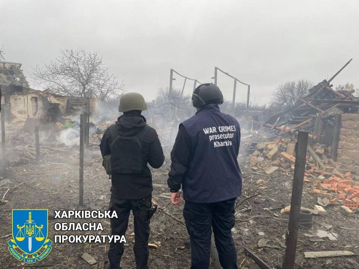 РФ нанесла массированный удар по Харьковской области авиабомбами и артиллерией (фото)