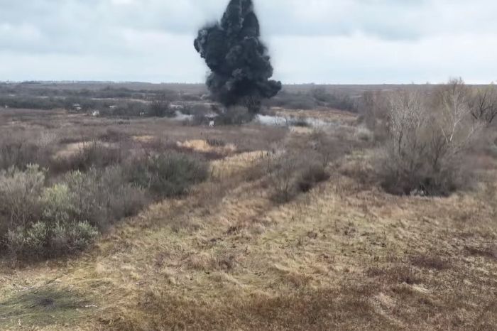 Мінне поле знайшли в Харківській області (відео)