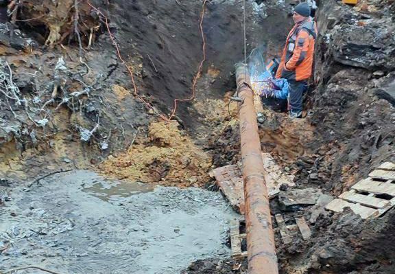 Газопровід у Харківській області залило водою після російських обстрілів