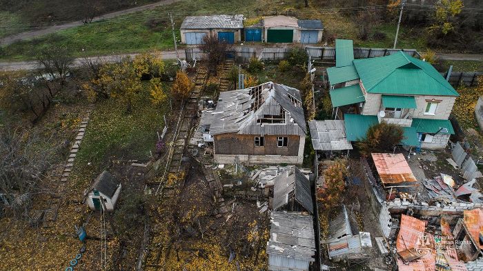 Село в Харьковской области стерто с лица земли: фото с высоты птичьего полета