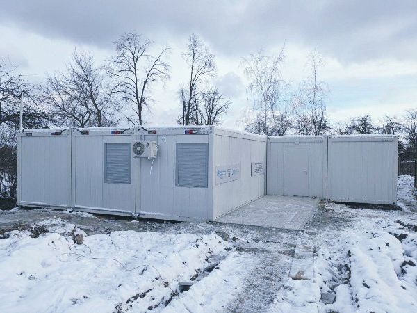 В деоккупированных районах Харьковской области установили модульные клиники (фото)