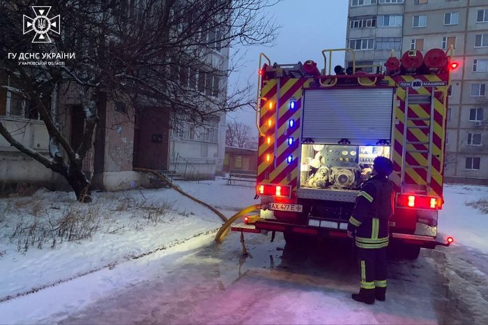 Женщина погибла на пожаре в Харьковской области (фото)