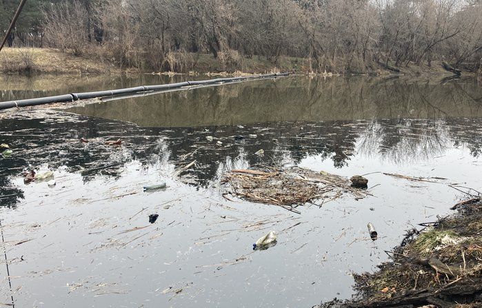 Содержание нефтепродуктов в реке Немышля превышает норму в 95 раз (фото)