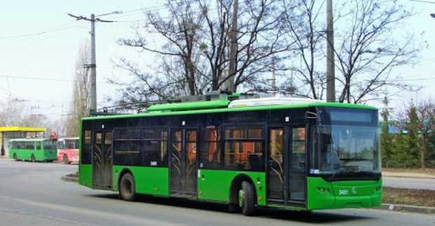 На Жуковського не ходять тролейбуси