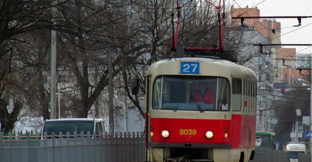 В воскресенье харьковские трамваи изменят маршруты
