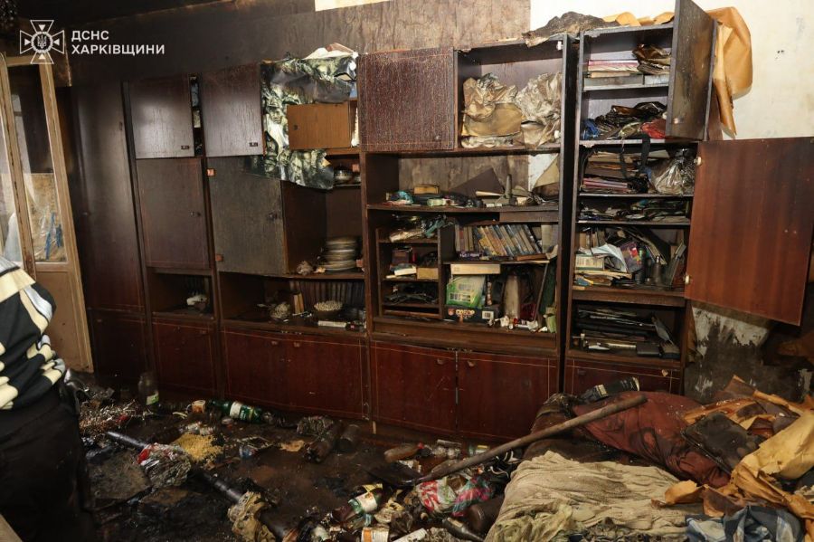 В Харькове - пожар в 16-этажке: есть жертвы (фото)