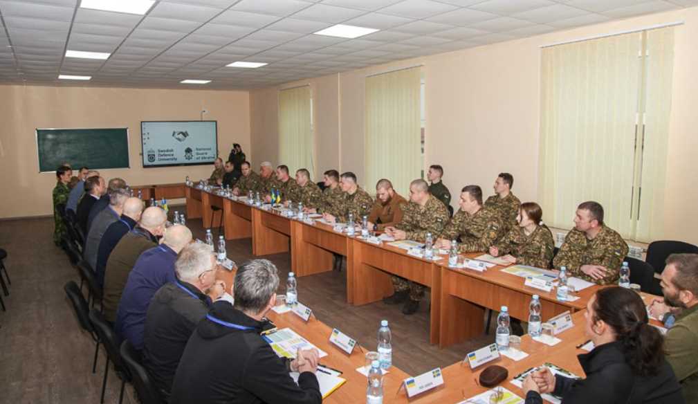 Академія Нацгвардії та Університет оборони Швеції розпочали співпрацю