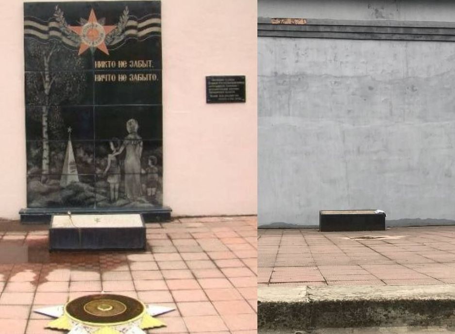 У Харкові біля СІЗО прибрали радянський пам'ятник