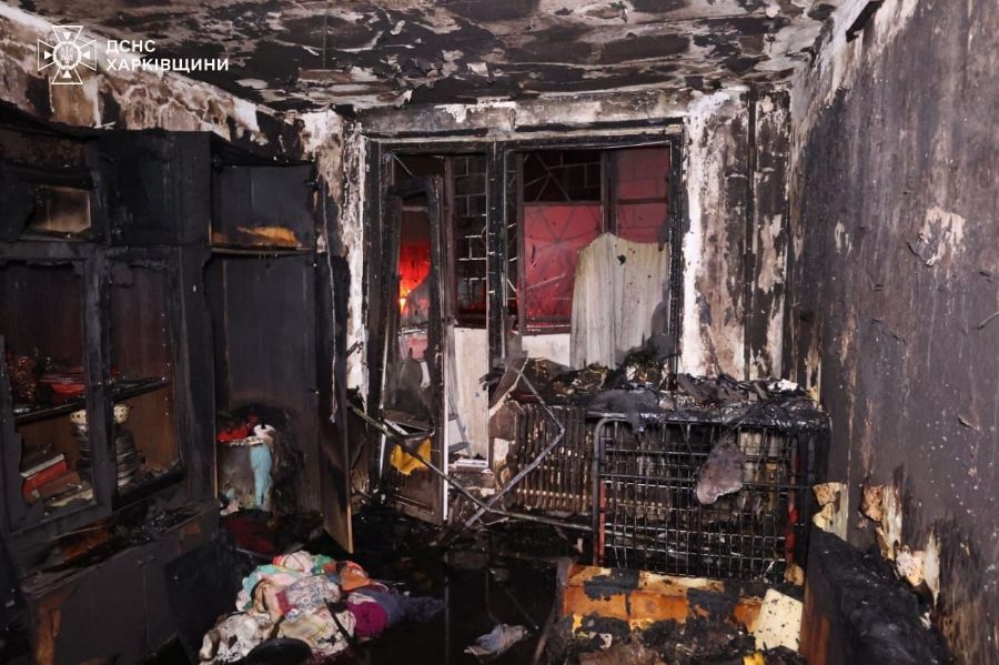 В Харькове горела многоэтажка: погибли люди (фото)