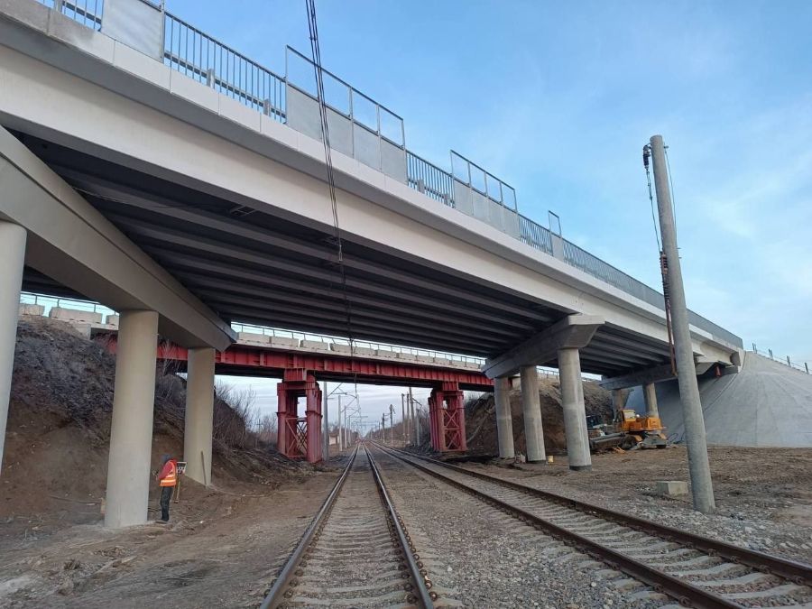 У Харківській області закінчують ремонт стратегічного мосту (фото)