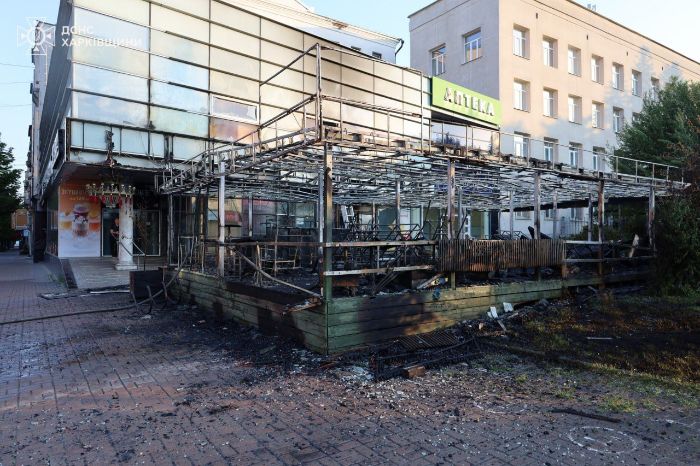 Стало відомо, хто підпалив ресторан у центрі Харкова
